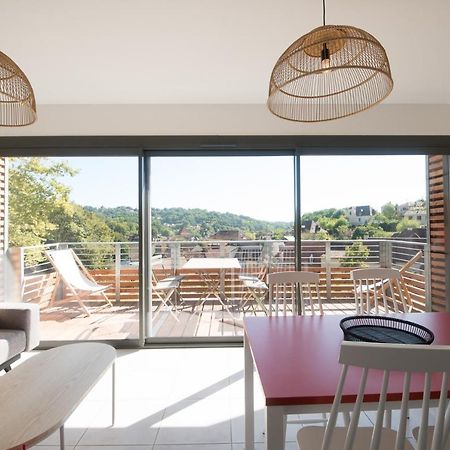 "Le Soleil Levant" Avec Balcon Et Parking Prive, 2 Adultes Et 1 Enfant Sarlat-la-Caneda Εξωτερικό φωτογραφία